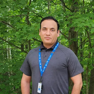 Man standing outside