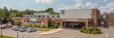 Front exterior of South Muskoka Memorial Hospital